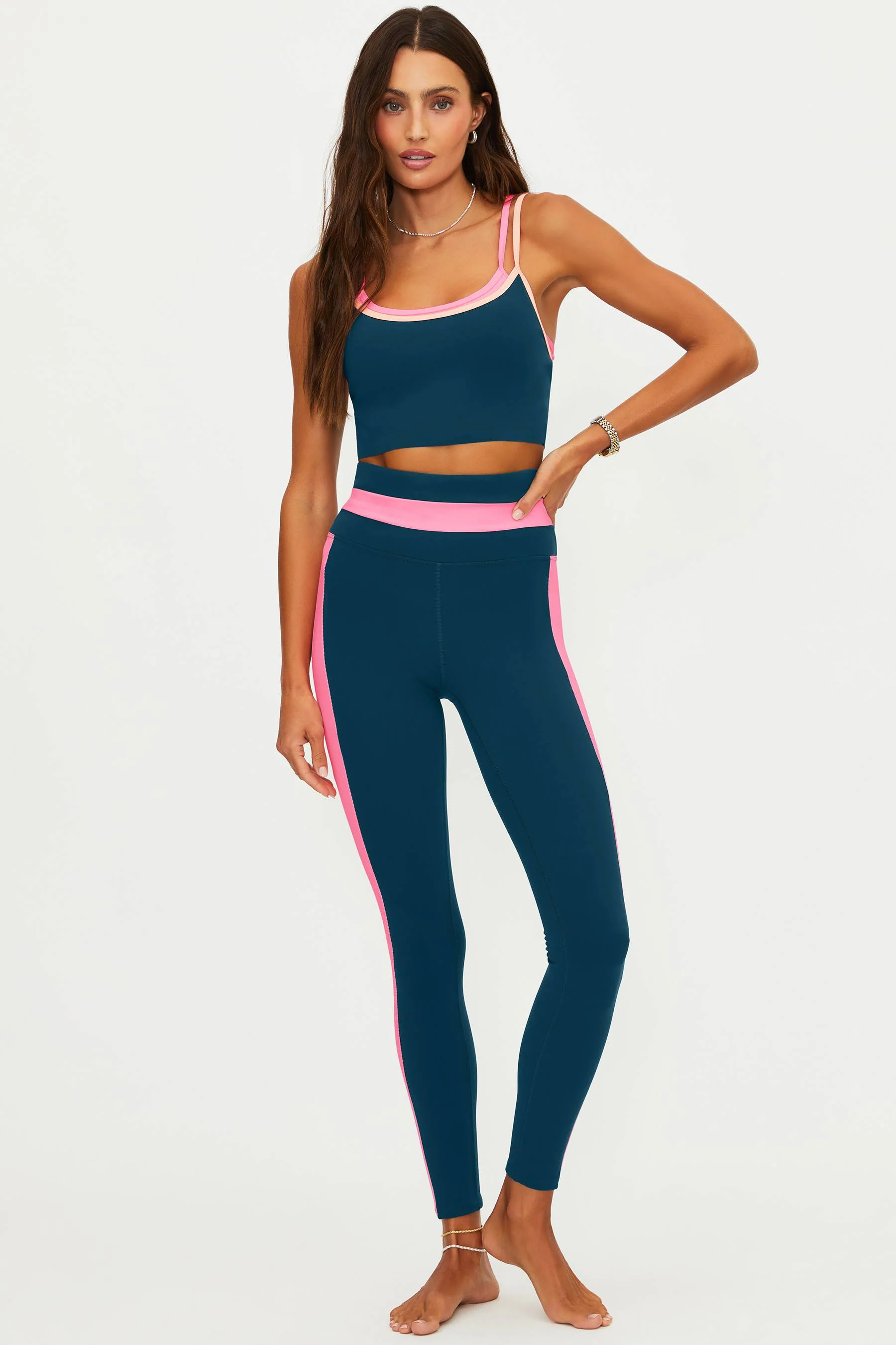 Mariella Legging Seashell Isle Colorblock Matte - Image 5