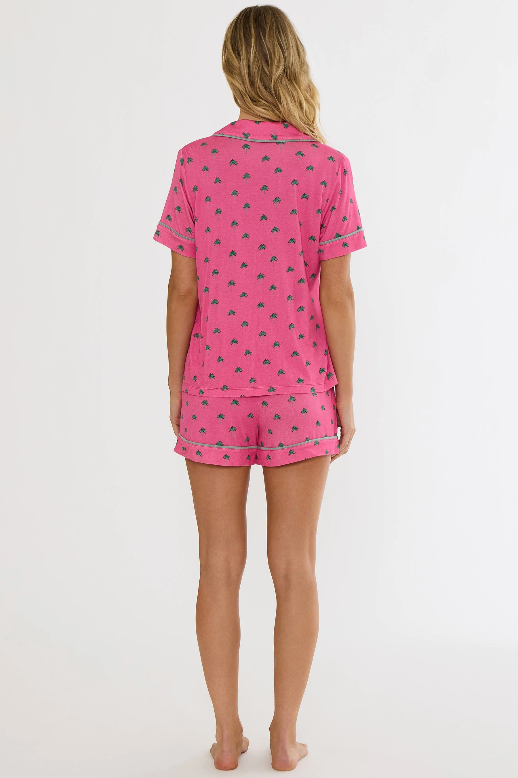 Milena PJ Set flamingo Fronds - Image 7
