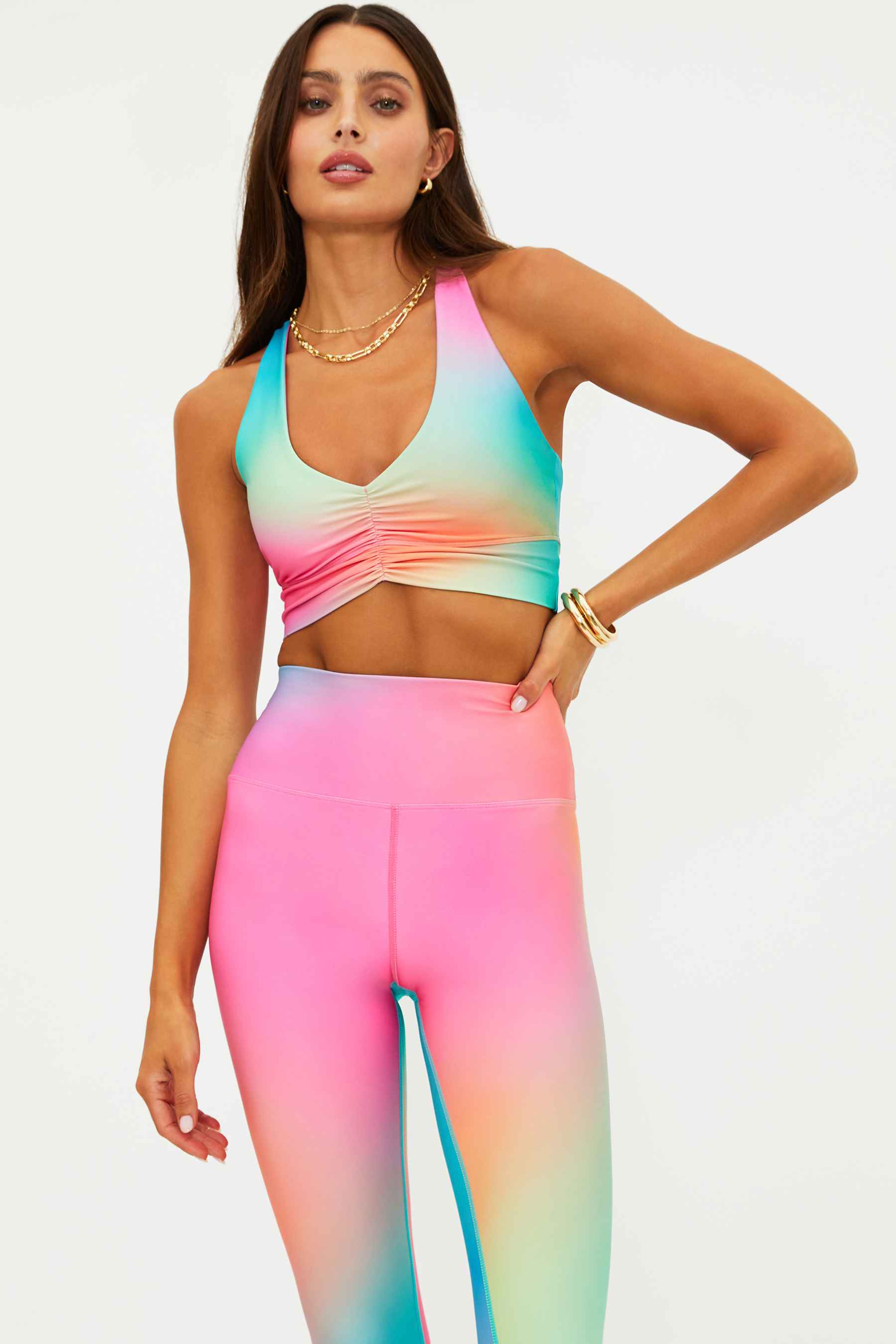 Mindy Top Strawberry Sunset Ombre - Image 7