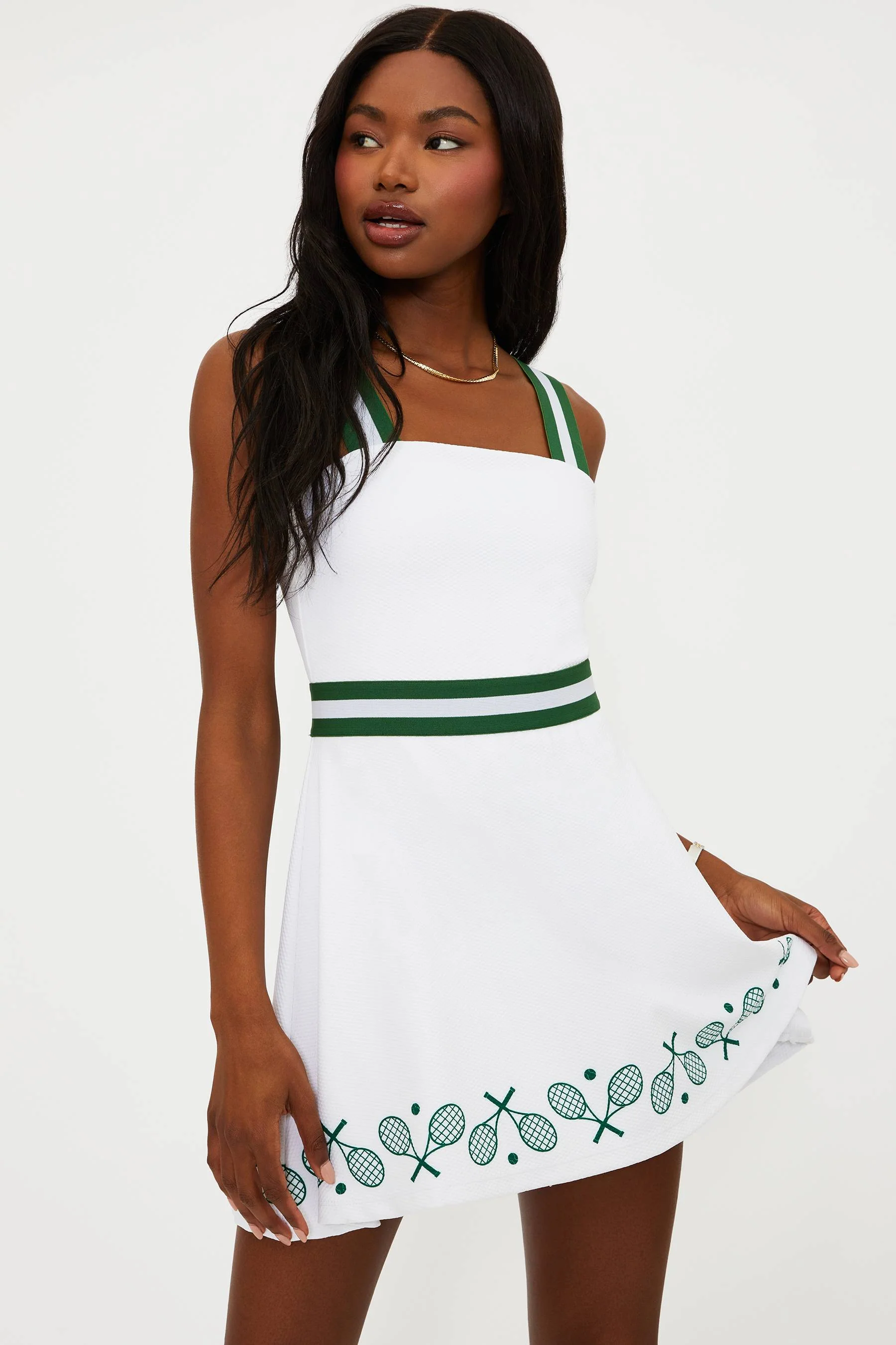 Miriam Dress Racquet White - Image 8