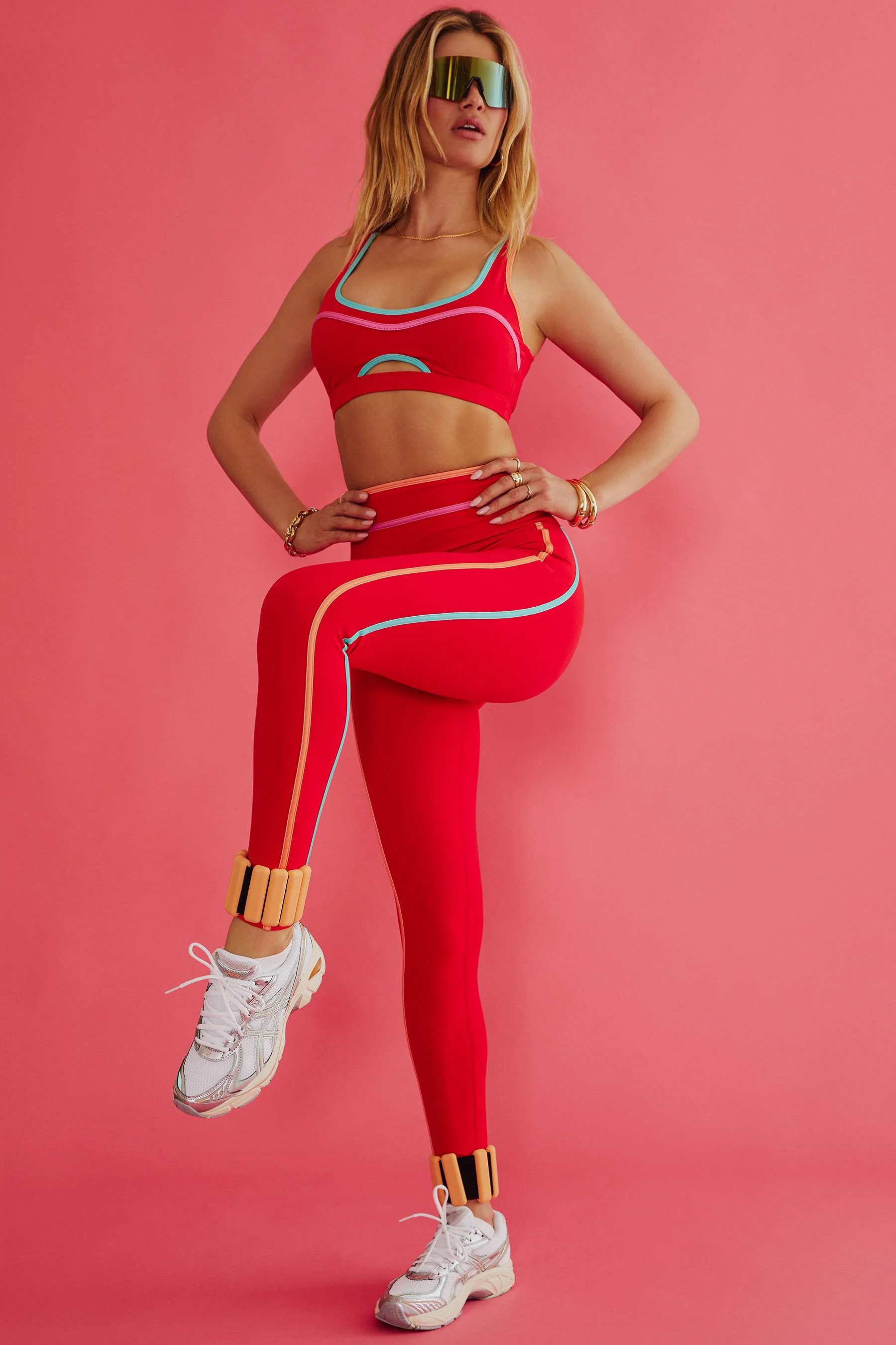 Solara Legging Strawberry Smoothie Matte - Image 6