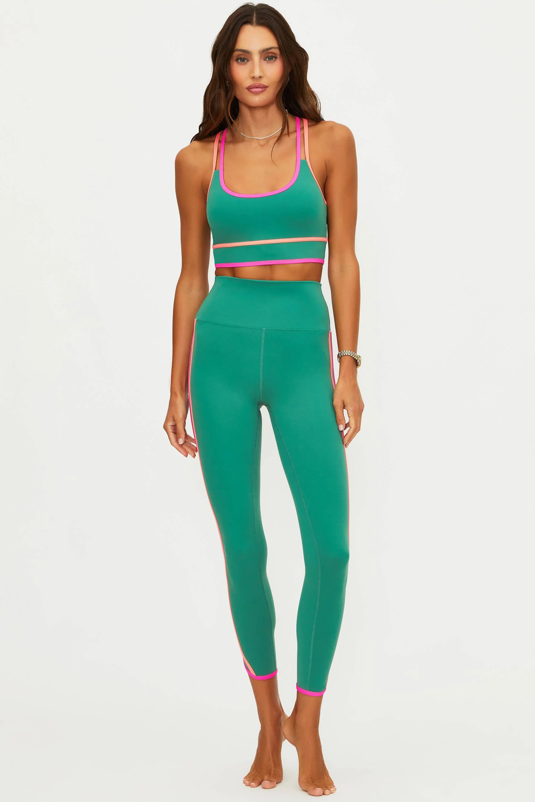 Nella Legging Rally Green Colorblock - Image 3
