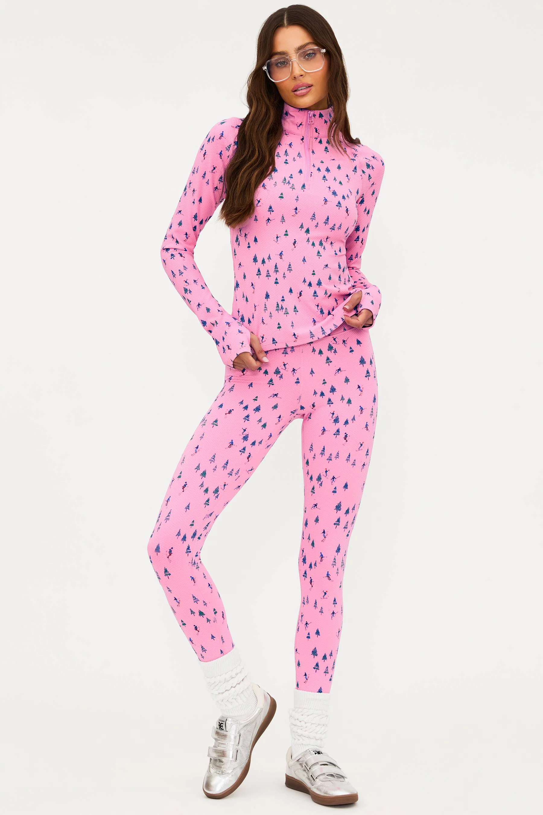 Piper Legging Ski Patrol Waffle - Image 9
