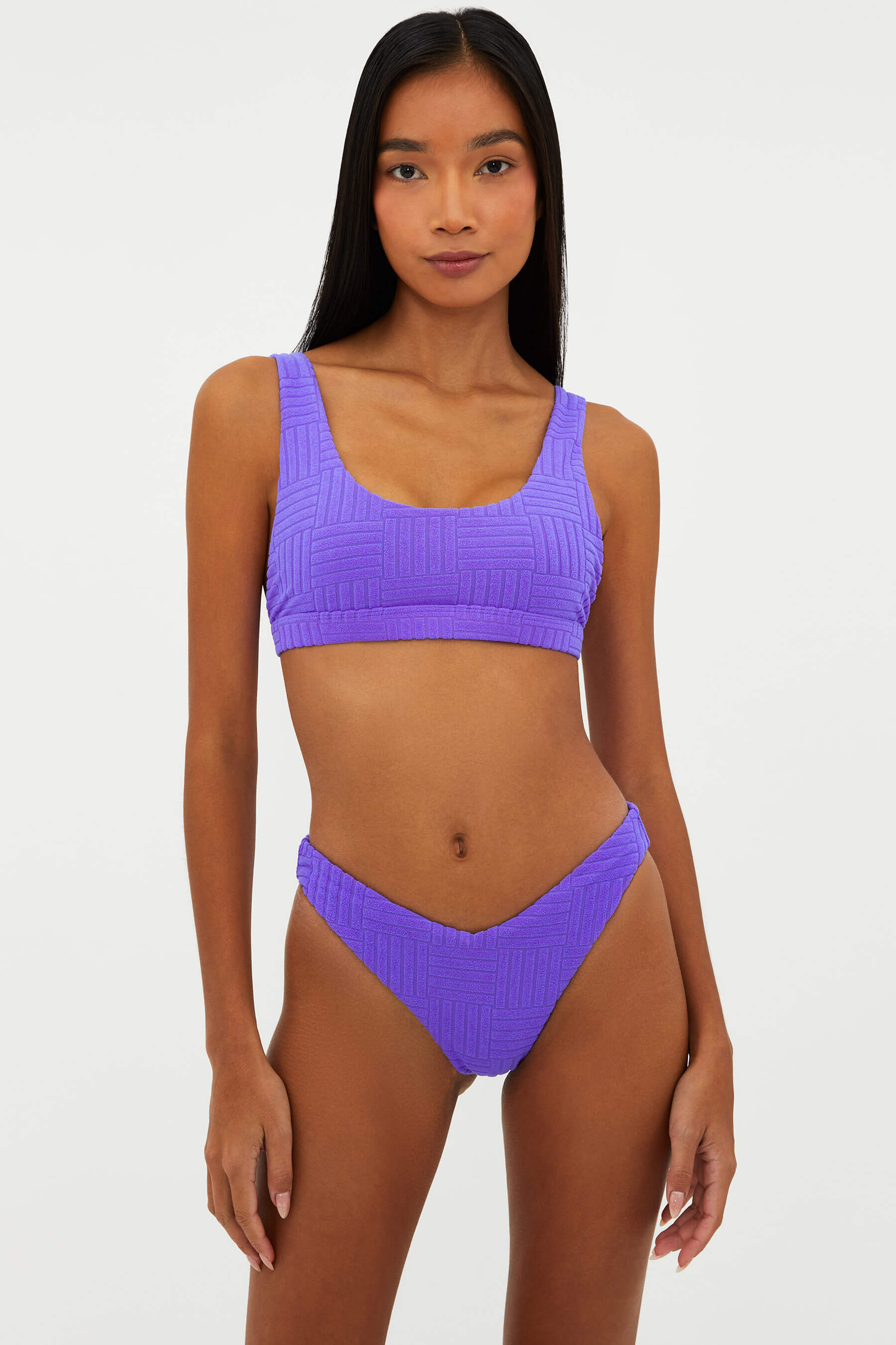 Vanessa Bottom Ultra Violet Terry - Image 5